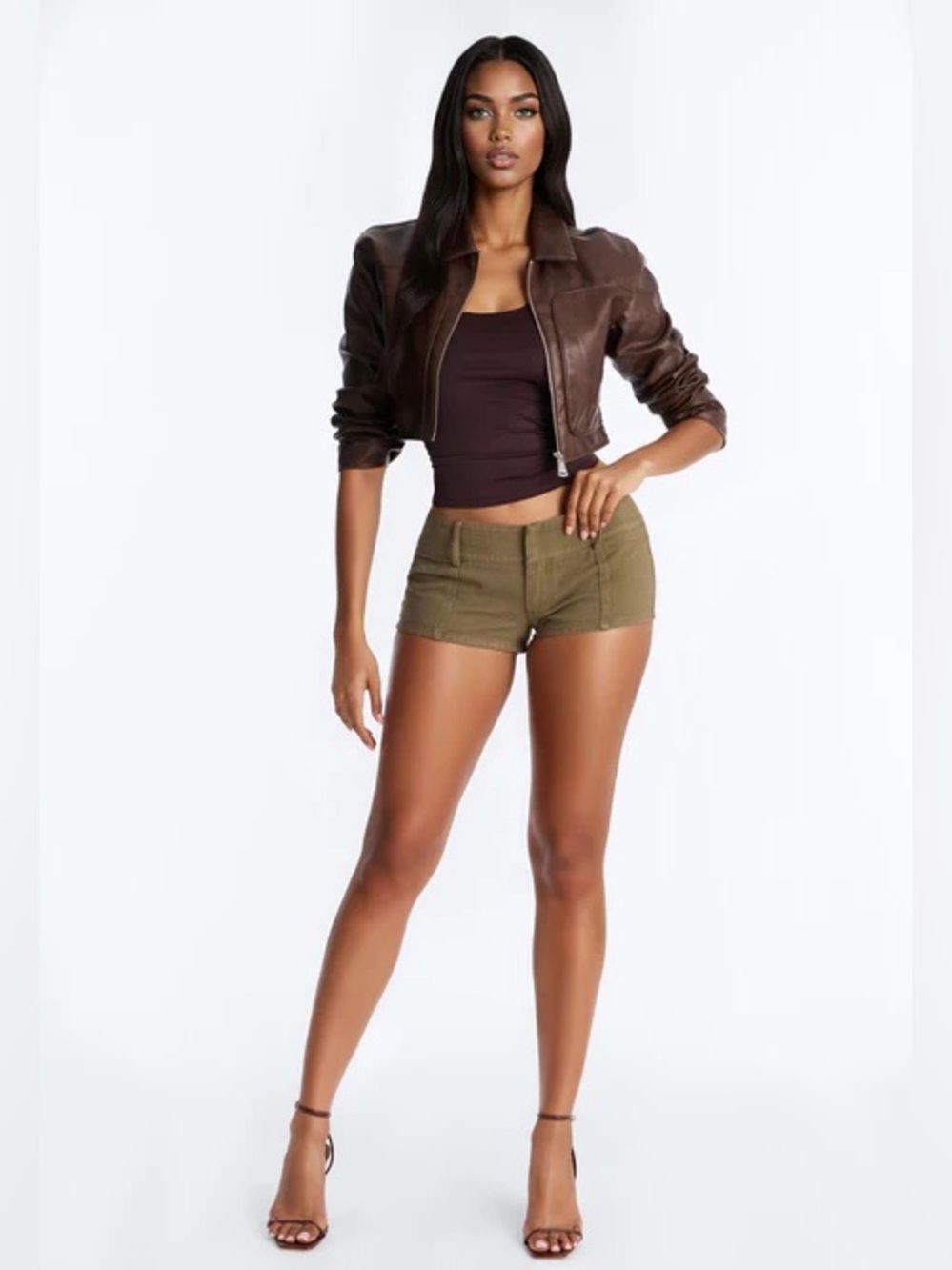 Nia Twill Micro Shorts